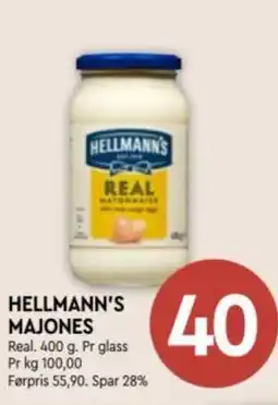 Coop Mega Hellmann's majones tilbud