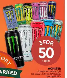 Coop Mega Monster tilbud