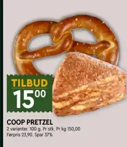 Coop Mega Coop pretzel tilbud