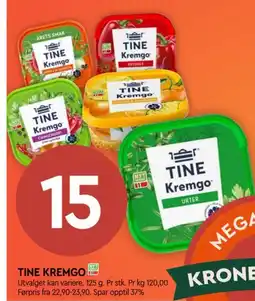 Coop Mega Tine kremgo tilbud