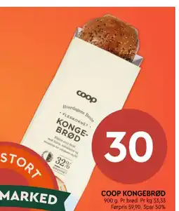 Coop Mega Coop kongebrød tilbud