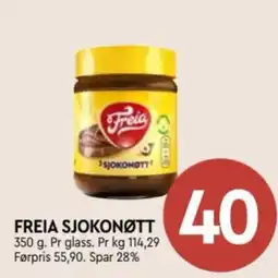 Coop Mega Freia sjokonøtt tilbud