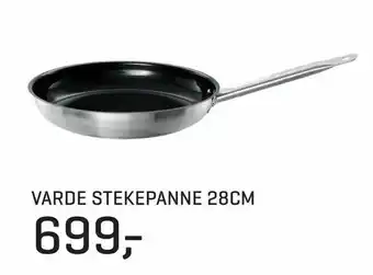 Jernia Varde stekepanne 28cm tilbud
