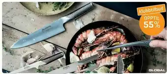 Jernia Global kniver tilbud