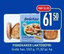 Rema 1000 Fiskekaker Laktosefri tilbud