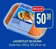 Rema 1000 LAKSEFILET M/SKINN tilbud
