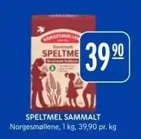 Rema 1000 SPELT MEL SAMMALT tilbud