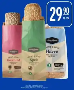 Rema 1000 GROVT & GODT GROVBRØD tilbud