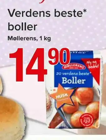 Spar Verdens beste* boller tilbud