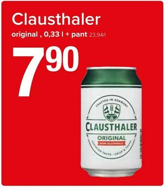 Spar Clausthaler tilbud