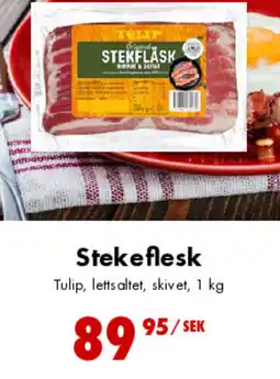Nordby Supermarket Tulip stekeflesk tilbud