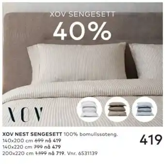 Xov sengesett