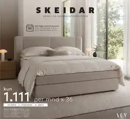 Skeidar XOV seng tilbud