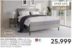 Skeidar Jensen Opal Kontinental tilbud