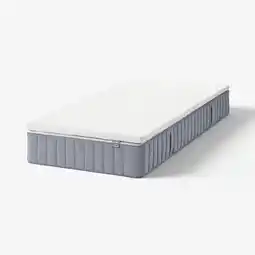 IKEA ValevÅg Madrass og overmadrass, fast lys blå/nordberget hvit, 90x200 cm tilbud