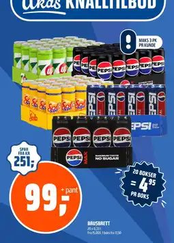 Coop Obs Pepsi brusbrett tilbud