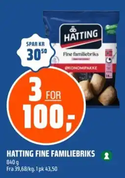 Coop Obs Hatting fine familiebriks tilbud