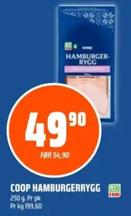 Coop Obs Coop hamburgerrygg tilbud