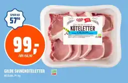 Coop Obs Gilde svinekoteletter tilbud