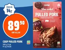 Coop Obs Coop pulled pork tilbud