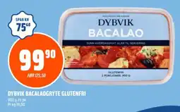 Coop Obs Dybvik bacalaogryte glutenfri tilbud