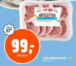 Coop Obs Gilde svinekoteletter tilbud