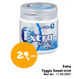 Havaristen Extra Tyggis Sweet mint tilbud