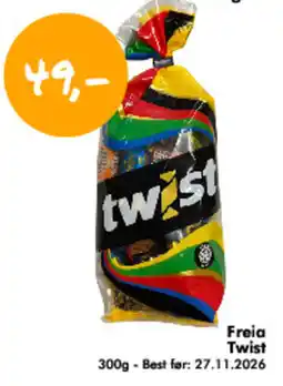 Havaristen Freia Twist tilbud
