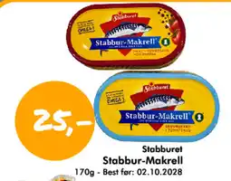 Havaristen Stabburet Stabbur-Makrell tilbud