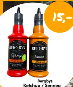 Havaristen Bergbys Ketchup / Sennep tilbud
