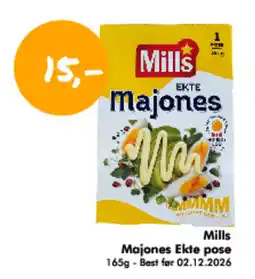 Havaristen Mills Majones Ekte pose tilbud