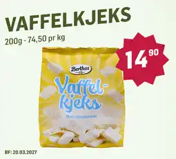 Holdbart Berthas Vaffelkjecks tilbud