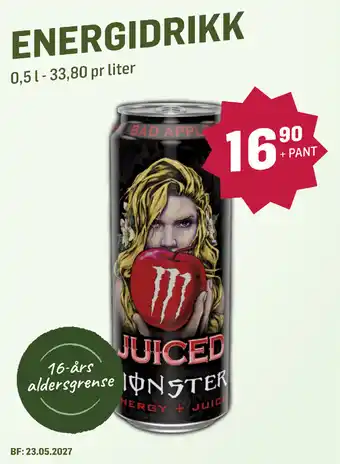 Monster Juiced Energy + Juice