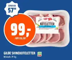 Coop Obs Gilde svinekoteletter tilbud