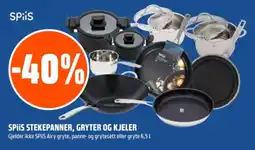 Coop Obs Spiis stekepanner, gryter og kjeler tilbud