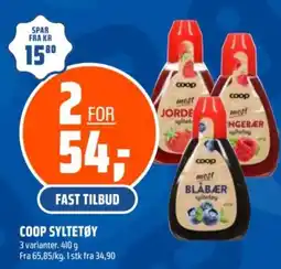 Coop Obs Coop syltetøy tilbud