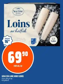 Coop Obs Sea Line Hoki Loins tilbud