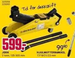 Europris Dunlop jekk tilbud