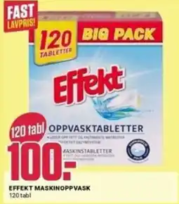 Europris Effekt maskinoppvask tilbud