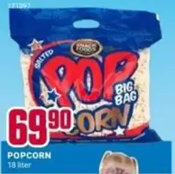 Europris Snack Foods Popcorn tilbud