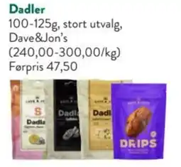 Jacobs Dave & Jon's Dadler tilbud