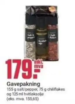 Europris Gavepakning tilbud