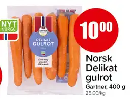 Spar Gartner Delikat gulrot tilbud