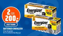 Coop Obs Batterier energizer tilbud