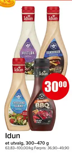 Spar Idun et utvalg tilbud