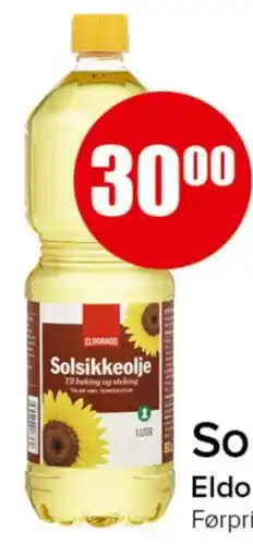Spar Eldorado Solsikkeolje tilbud