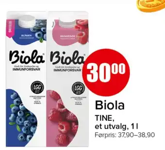 Biola Tine, et utvalg