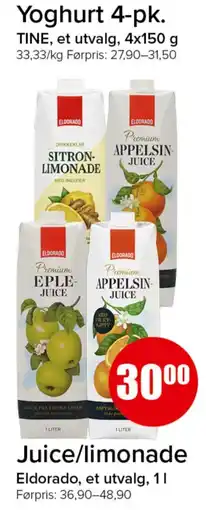 Spar Eldorado juice/limonade tilbud