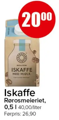 Spar Iskaffe Rørosmeieriet tilbud