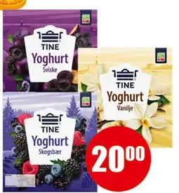 Spar Tine Yoghurt tilbud